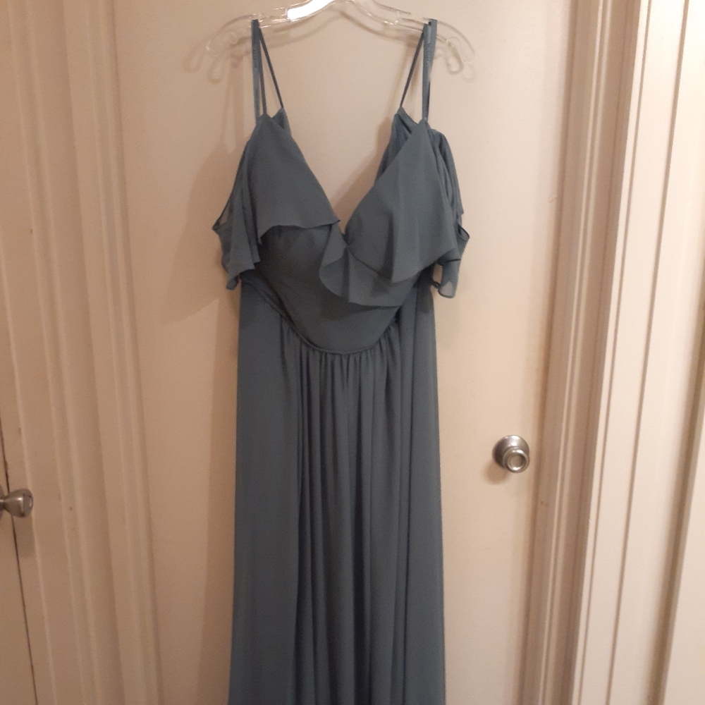 Morilee Gown in Slate